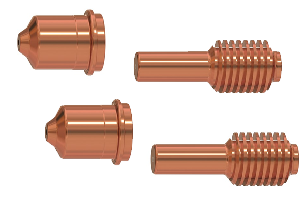 Dual pack, electrode and nozzle, Duramax LT, 15-30 A, standard cutting, qty 2 each of 420118 and 420120